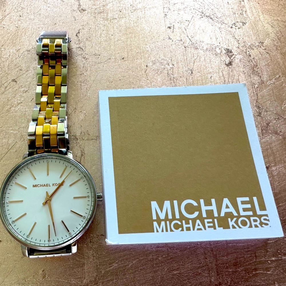 Michael Michael Kors two tone watch
